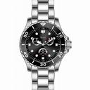 Invicta Signature Lupah Baby Multi-Function Black Dial Stainless Steel Men's Watch 7024