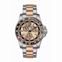 Invicta Signature Pro Diver Multi-Function Rose Dial Two-tone Men's Watch 7008