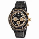 Invicta Specialty Black and Rose Dial Gunmetal Ion-plated Men's Watch 17738