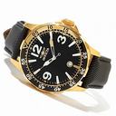 Invicta Specialty Black Dial Gold-Tone Stainless Steel Men's Watch 12123