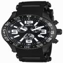 Invicta Specialty Chronograph Black Dial Black Rubber Men's Watch 12144