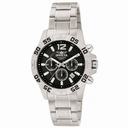 Invicta Specialty Chronograph Black Dial Stainless Steel Men's Watch 1501