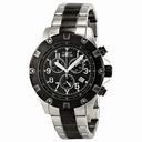 Invicta Specialty Chronograph Black Dial Two-Tone Bracelet Men's Watch 13618