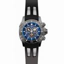 Invicta Specialty Chronograph Blue Dial Black Polyurethane Men's Watch 15860