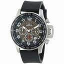 Invicta Specialty Chronograph Brown Translucent Dial Black Polyurethane Men's Watch 13803