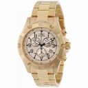 Invicta Specialty Chronograph Champagne Dial 18k Gold Ion-plated Men's Watch 13619