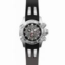 Invicta Specialty Chronograph Grey Dial Black Polyurethane Men's Watch 15855