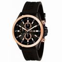 Invicta Specialty GMT Black Dial Rose Gold-Tone Stainless Steel Men's Watch 1842