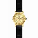 Invicta Specialty Multi-Function Champagne Dial Black Leather Ladies Watch 14920