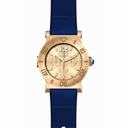 Invicta Specialty Multi-Function Rose Dial Blue Leather Men's Watch 14917