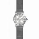 Invicta Specialty Multi-Function Silver Dial Grey Leather Ladies Watch 14919