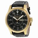 Invicta Specialty Outdoor Black Dial Grey Grey Leather Men's Watch 11194