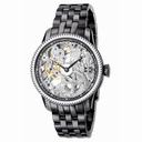Invicta Specialty Silver Skeletal Dial Gunmetal Ion-plated Men's Watch 80015