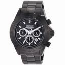 Invicta Speedway Black Dial Chronograph Black PVD Stainless Steel Men's Watch 0785