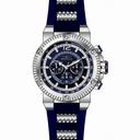 Invicta Speedway Chronograph Blue Dial Blue Polyurethane Men's Watch 20044