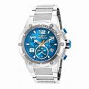 Invicta Speedway Chronograph Blue Dial Stainless Steel Men's Watch 19527