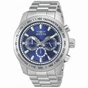 Invicta Speedway Chronograph Blue Dial Stainless Steel Men's Watch 21795