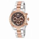 Invicta Speedway Chronograph Brown Dial Two-tone Men's Watch 17029