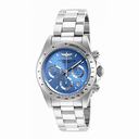Invicta Speedway Chronograph Light Blue Dial Stainless Steel Ladies Watch 16655