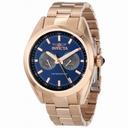 Invicta Speedway Multi-Function Blue Dial 18kt Rose Gold-plated Men's Watch 14711