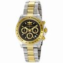 Invicta Speedway Two-tone Steel Black Men's Watch 9224