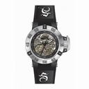 Invicta Subaqua Black Skeleton Dial Back Silicone Ladies Watch 16777