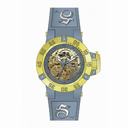 Invicta Subaqua Blue Skeleton Dial Yellow Silicone Ladies Watch 16787