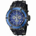 Invicta Subaqua Blue Skeletonized Dial Black Black Rubber Men's Watch 16828