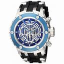 Invicta Subaqua Blue Skeletonized Dial Black Black Rubber Men's Watch 16832