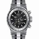 Invicta Subaqua Chronograph Black Carbon Fiber Dial Stainless Steel Men's Watch 12799