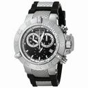 Invicta Subaqua Chronograph Black Dial Black Rubber Men's Watch 5511