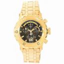 Invicta Subaqua Chronograph Black Dial Gold Ion-plated Stainless Steel Men's Watch 14468
