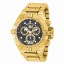 Invicta Subaqua Chronograph Black Dial Gold-plated Men's Watch 17607