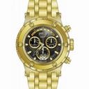 Invicta Subaqua Chronograph Black Dial Gold-plated Men's Watch 80487