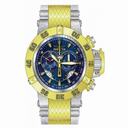 Invicta Subaqua  Chronograph Blue Dial Two-tone Stainless Steel Men's Watch 80507