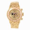 Invicta Subaqua Chronograph Champagne Dial 18kt Gold-plated Men's Watch 14032
