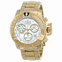 Invicta Subaqua Chronograph Mother of Pearl Dive Gold-plated Men's Watch 15129