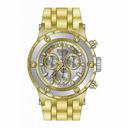 Invicta Subaqua Chronograph Silver Dial Gold-plated Men's Wartch 80486