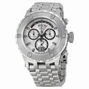 Invicta Subaqua Chronograph Silver Dial Stainless Steel Men's Watch 1565