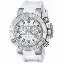 Invicta Subaqua Chronograph White Dialk White Silicone Ladies Watch 16882