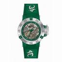 Invicta Subaqua Mechanical Green Skeleton Dial Green Silicone Ladies Watch 16782