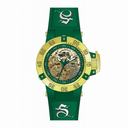 Invicta Subaqua Mechanical Green Skeleton Dial Green Silicone Ladies Watch 16791