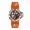 Invicta Subaqua Mechanical Orange Skeleton Orange Silicone Ladies Watch 17136