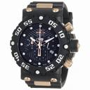 Invicta Subaqua Nitro 18k Rose Gold Plated Chronograph Men's Watch 0655