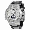 Invicta Subaqua Noma III Chronograph White Dial Black Silicone & Stainless Steel Men's Watch 14942