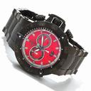 Invicta Subaqua Noma III Swiss Chronograph Red Dial Black PVD Men's Watch 10195