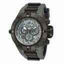 Invicta Subaqua Noma IV Chronograph Grey Cut Out Dial Grey Rubber Men's Watch 11805