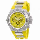 Invicta Subaqua Noma IV Swiss Chronograph Yellow Dial Stainless Steel Men's Watch 1385