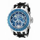 Invicta Subaqua Reserve Chronograph Blue Dial Black Polyurethane Men's Watch 18549