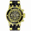 Invicta Subaqua Reserve Chronograph Gold Dial Black Rubber Men's Watch 16826